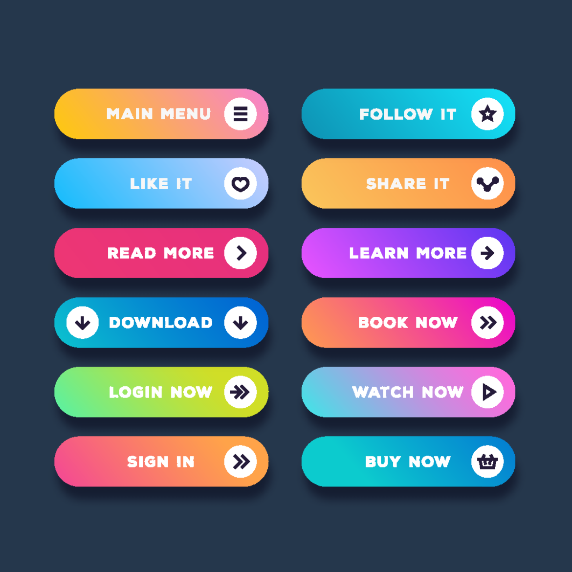 Truth About Best & Worst Call to Action Button Colors - Business