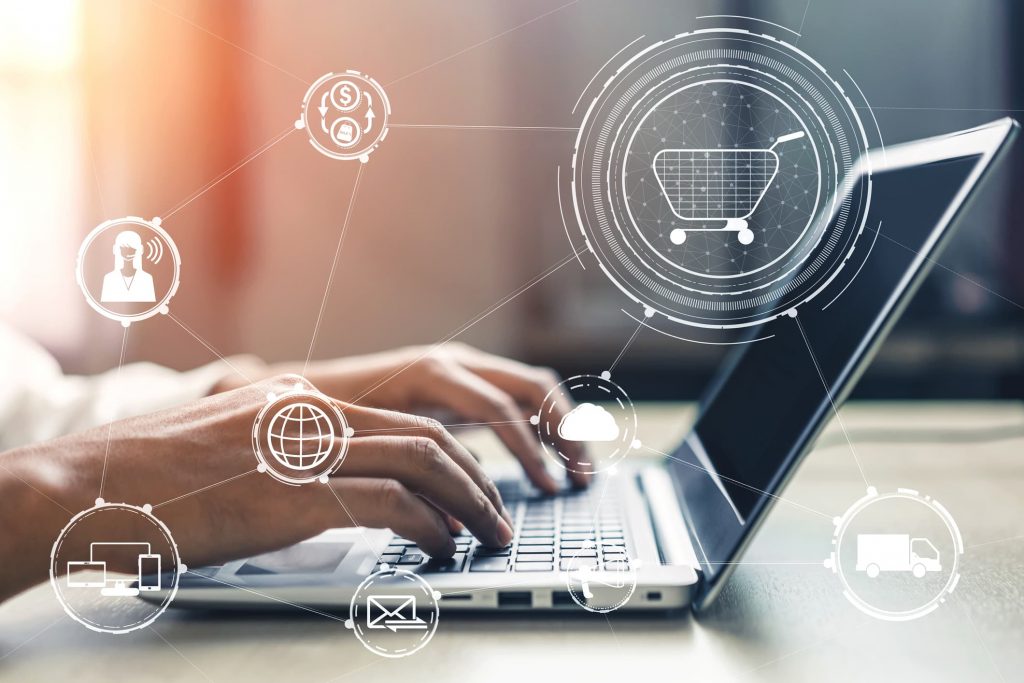 business owner developing their online presence