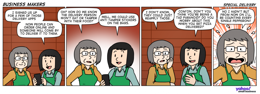 Worrying about deliveries