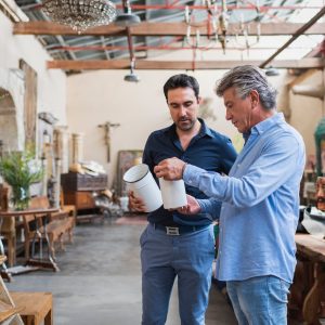 Small Business owner and their mentor