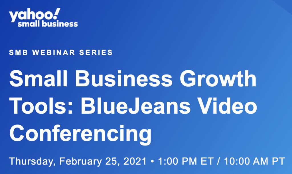 Small Business Growth Tools: BlueJeans Meetings