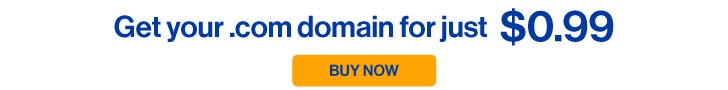 Buy now domains banner.
