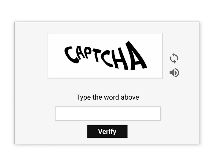 Illustrative image of what is CAPTCHA